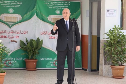 LE PRÉSIDENT ABDELMADJID TEBBOUNE AU SORTIR DU BUREAU DE VOTE : « Fini l’ère des quotas et de la fraude »