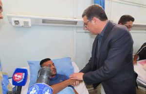ACCIDENT DE la ROUTE MORTEL À NAAMA : Ait Messaoudène au chevet des blessés