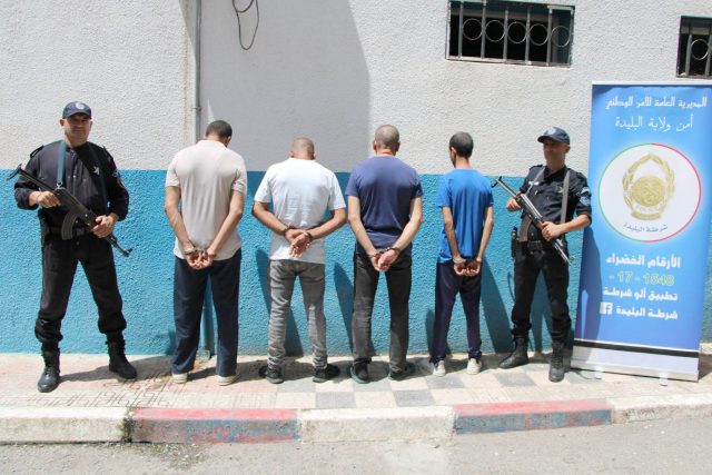 Démantèlement d'une bande de quartier à Mouzaïa (Blida)