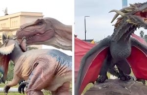 Alger: ouverture au public de la 3e édition de l’exposition sur les dinosaures