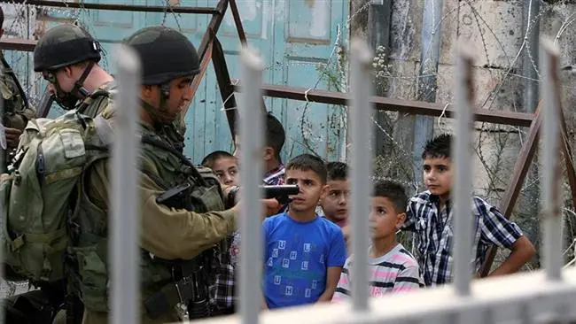 ENFANTS PALESTINIENS EN DÉTENTION