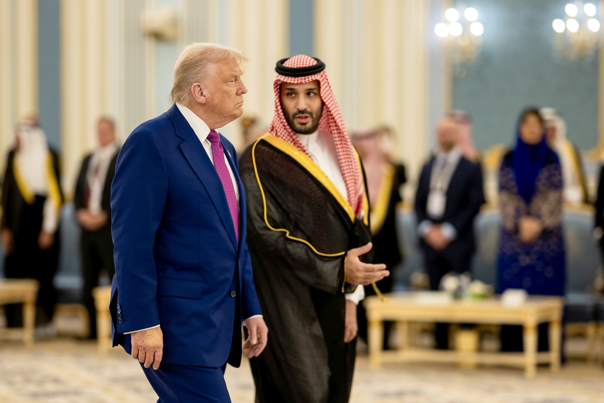 Le prince héritier saoudien fait part de ses « inquiétudes » à Trump