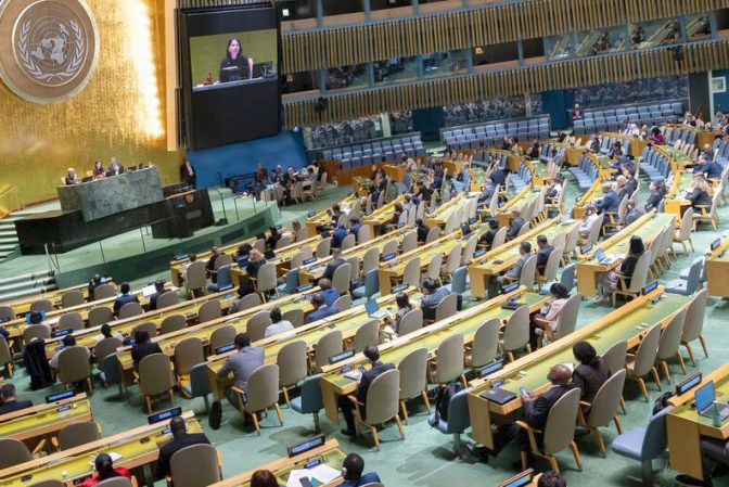 Washington seul à avoir voter contre la résolution à l&rsquo;ONU : L’AG corrige la carte du monde agrandissant l’Afrique et rétrécissant les Etats-Unis