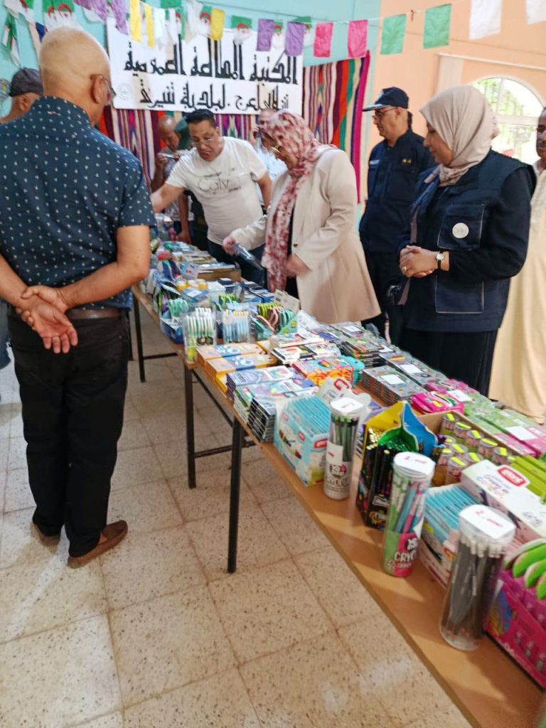 Salon de proximité des fournitures scolaires à Sidi Bel-Abbès : Participation remarquée des familles productrices 