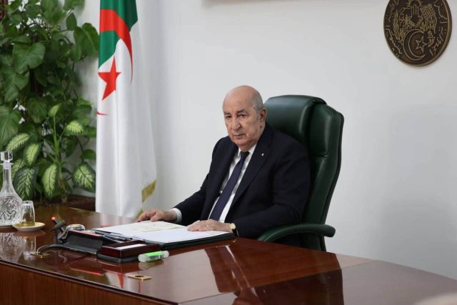 Tebboune conseil des ministres
