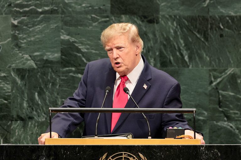 Le président Amércain Trump à l’Onu : Il « salue » des discussions avec Téhéran tout en menaçant « d&rsquo;anéantir » l&rsquo;Iran