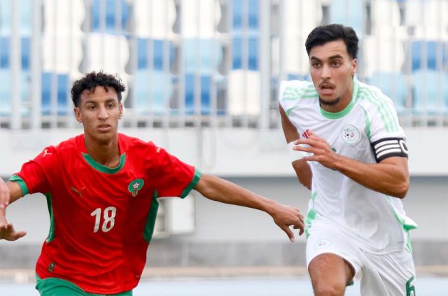 Algérie U20 battue par le Maroc : la CAN 2027 en danger